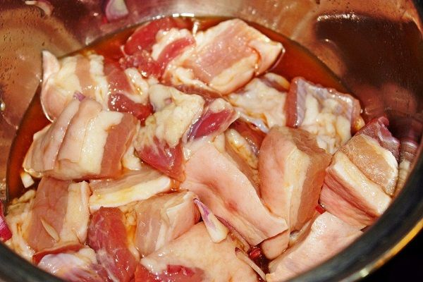 Thịt heo kho củ cải trắng