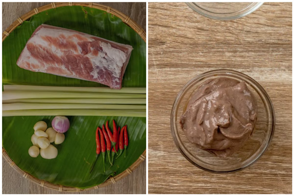 Thịt kho mắm ruốc
