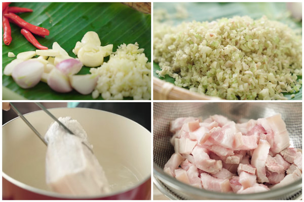 Thịt kho mắm ruốc