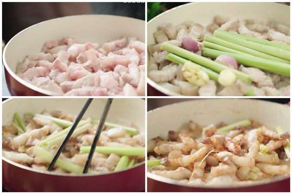 Thịt kho mắm ruốc