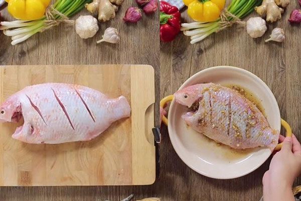 Món cá hấp xì dầu