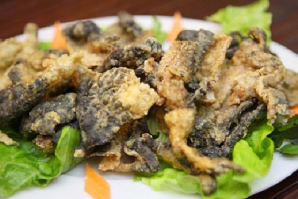 Ếch chiên nước mắm