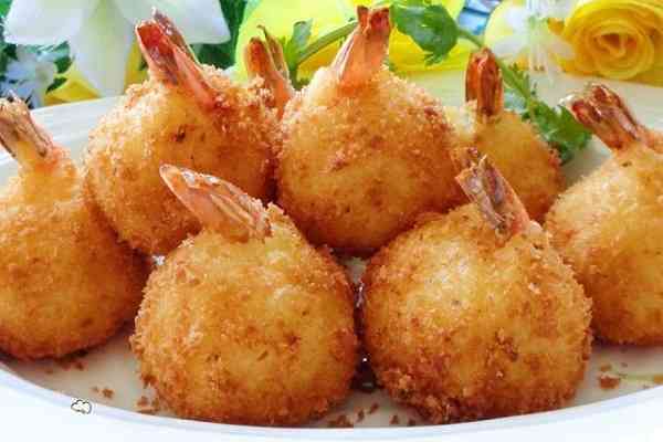 Tôm chiên xù 