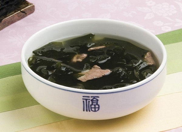 Canh rong biển