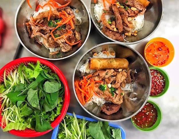 Bún thịt nướng Sài Gòn